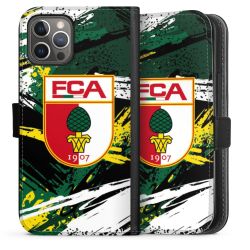 Sideflip mit langer Lasche schwarz