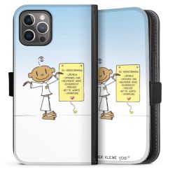 Sideflip mit langer Lasche schwarz