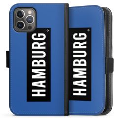 Sideflip mit langer Lasche schwarz