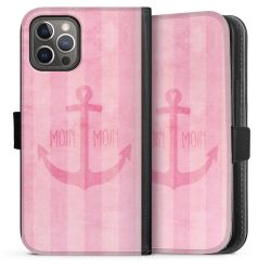 Sideflip mit langer Lasche schwarz