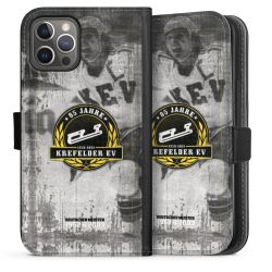 Sideflip mit langer Lasche schwarz