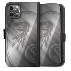 Sideflip mit langer Lasche schwarz