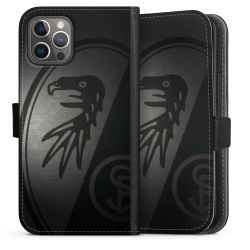 Sideflip mit langer Lasche schwarz