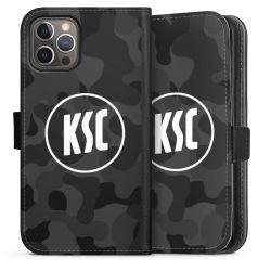 Sideflip mit langer Lasche schwarz