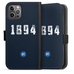 Sideflip mit langer Lasche schwarz