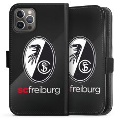 Sideflip mit langer Lasche schwarz