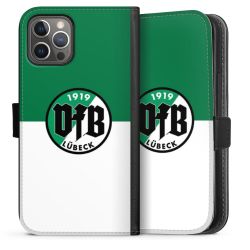 Sideflip mit langer Lasche schwarz