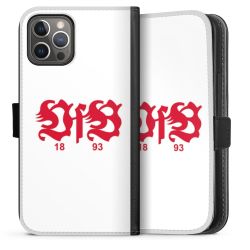 Sideflip mit langer Lasche schwarz