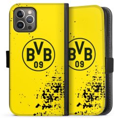 Sideflip mit langer Lasche schwarz