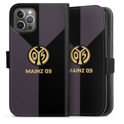 Sideflip mit langer Lasche schwarz