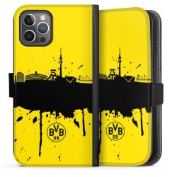 Sideflip mit langer Lasche schwarz