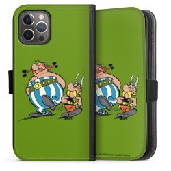 Sideflip mit langer Lasche schwarz