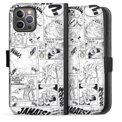 Sideflip mit langer Lasche schwarz