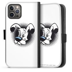 Sideflip mit langer Lasche schwarz