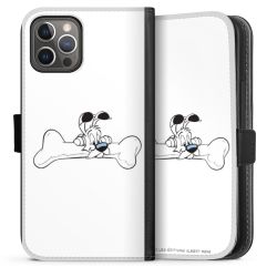 Sideflip mit langer Lasche schwarz