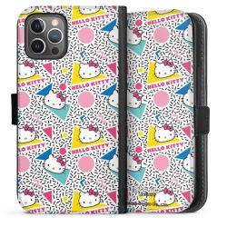 Sideflip mit langer Lasche schwarz