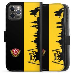 Sideflip mit langer Lasche schwarz