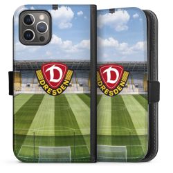 Sideflip mit langer Lasche schwarz