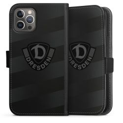 Sideflip mit langer Lasche schwarz