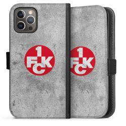 Sideflip mit langer Lasche schwarz