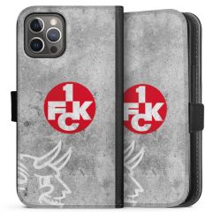 Sideflip mit langer Lasche schwarz