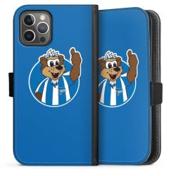 Sideflip mit langer Lasche schwarz