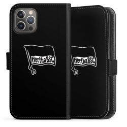 Sideflip mit langer Lasche schwarz