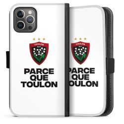 Sideflip mit langer Lasche schwarz