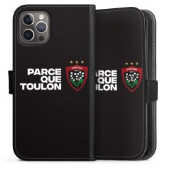 Sideflip mit langer Lasche schwarz