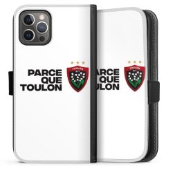 Sideflip mit langer Lasche schwarz