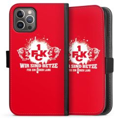 Sideflip mit langer Lasche schwarz