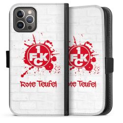 Sideflip mit langer Lasche schwarz