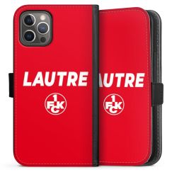 Sideflip mit langer Lasche schwarz