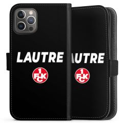 Sideflip mit langer Lasche schwarz