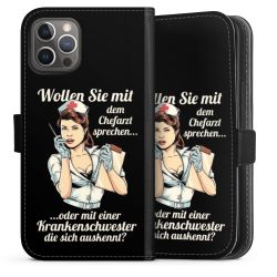 Sideflip mit langer Lasche schwarz