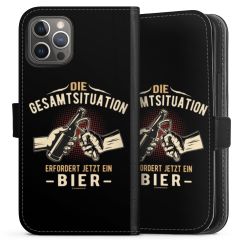 Sideflip mit langer Lasche schwarz