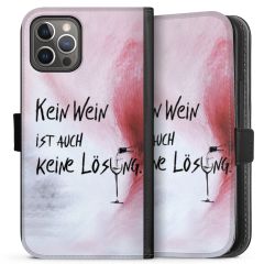 Sideflip mit langer Lasche schwarz