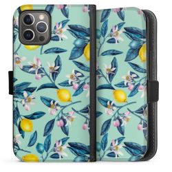 Sideflip mit langer Lasche schwarz