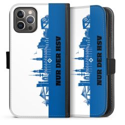 Sideflip mit langer Lasche schwarz