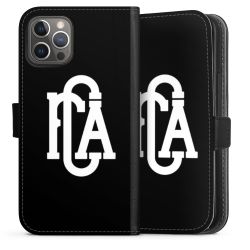 Sideflip mit langer Lasche schwarz