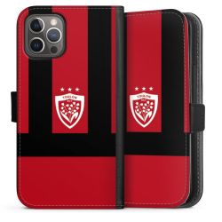 Sideflip mit langer Lasche schwarz