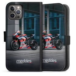 Sideflip mit langer Lasche schwarz