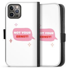 Sideflip mit langer Lasche schwarz