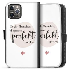 Sideflip mit langer Lasche schwarz