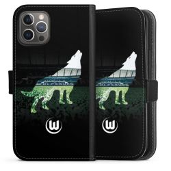 Sideflip mit langer Lasche schwarz