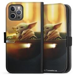 Sideflip mit langer Lasche schwarz