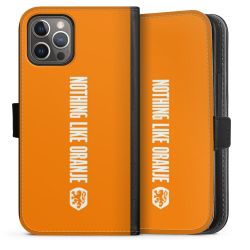 Sideflip mit langer Lasche schwarz