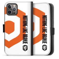 Sideflip mit langer Lasche schwarz