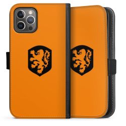 Sideflip mit langer Lasche schwarz