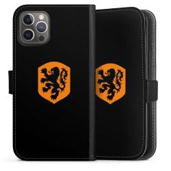 Sideflip mit langer Lasche schwarz